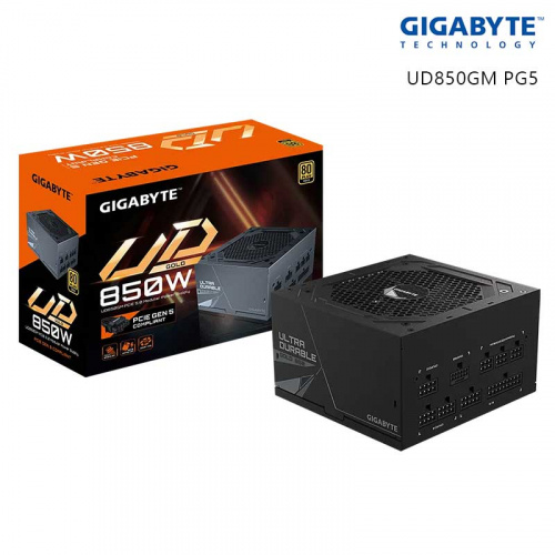 GIGABYTE 技嘉 UD850GM PG5 850W 電源供應器 金牌 全模組 ATX3.0(PCIe5.0) 五年保固