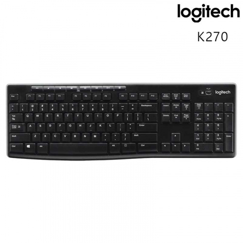 Logitech 羅技 K270 無線 鍵盤