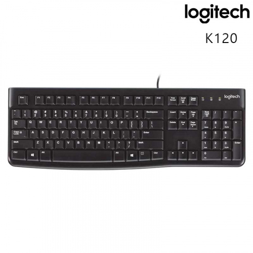 Logitech 羅技 K120 CORDED KEYBOARD USB 有線 鍵盤
