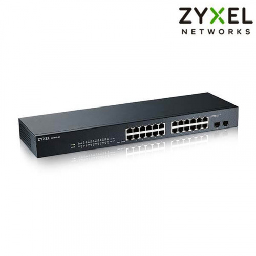 ZyXEL 合勤 GS1900-24 24埠 Gigabit 2埠光纖接頭 智慧型 管理交換器 台灣製