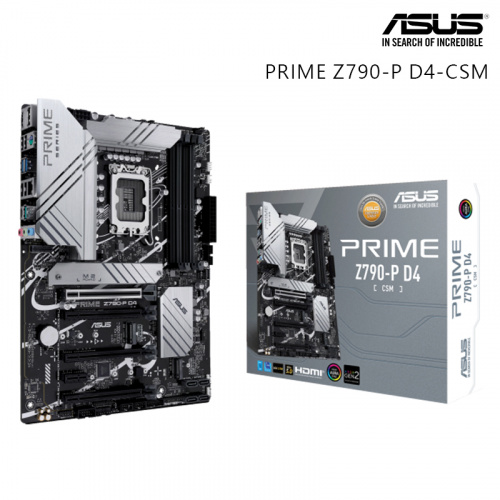 ASUS 華碩 PRIME Z790-P D4-CSM 主機板<BR>【ATX/支援DDR4記憶體/LGA1700】