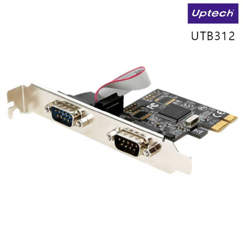Uptech 登昌恆 UTB312 2-Port RS-232 擴充卡