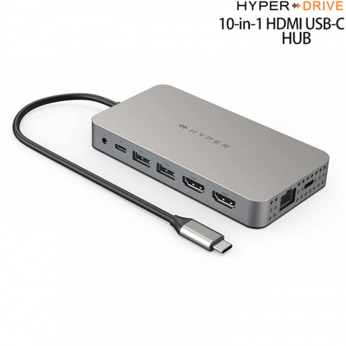 HyperDrive 10-in-1 HDMI USB-C Hub