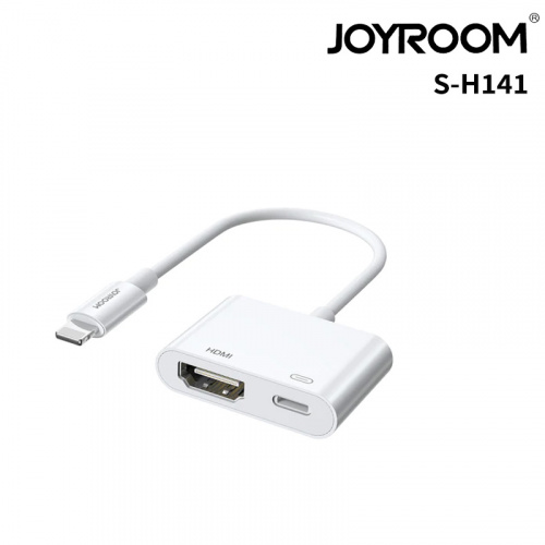 JOYROOM S-H141 Lighting 轉HDMI 母 轉接器