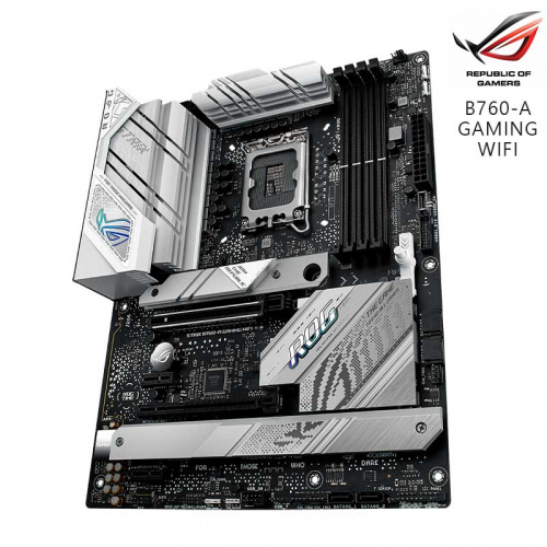 ASUS 華碩 ROG STRIX B760-A GAMING WIFI ATX主機板 LGA1700腳位 支援DDR5記憶體 支援intel第12、13代CPU