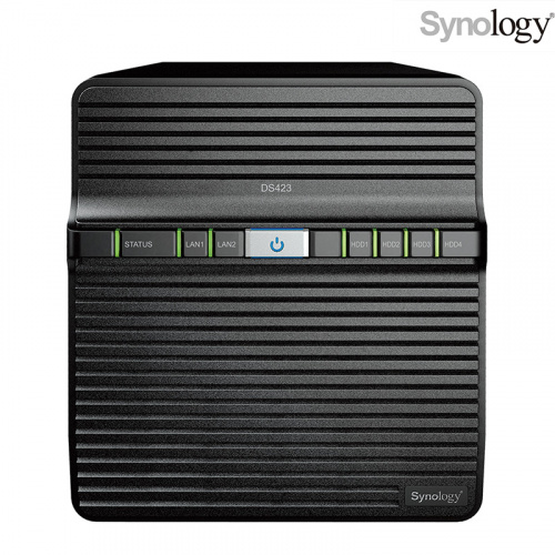 Synology DiskStation DS423 NAS網路儲存伺服器【4BAY/Realtek四核/2GB】