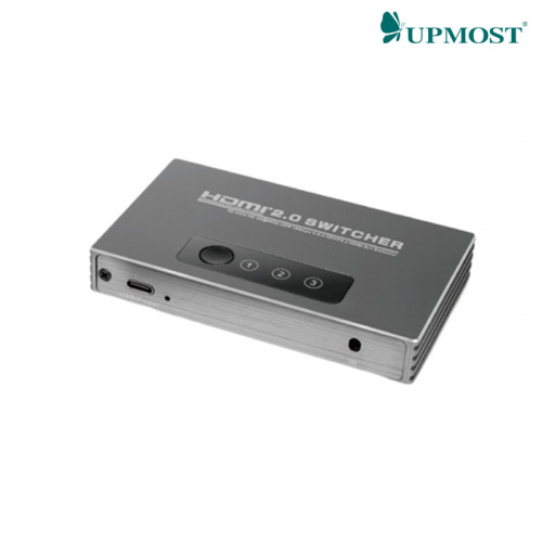 UPMOST 登昌恆 HS308R  4K60 HDMI 3進1出 切換器  含遙控器