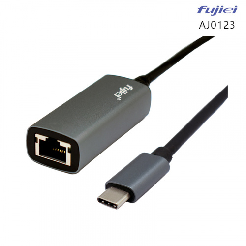 Fujiei 力祥 AJ0123 USB3.2 USB-C + USB-A 2.5G 有線網卡