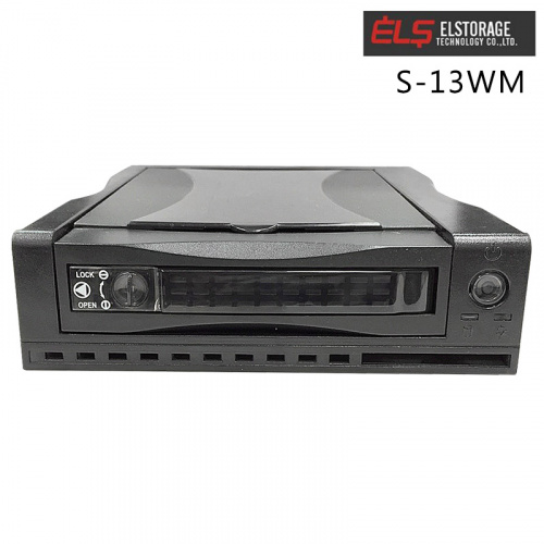 ELS-Storage S-13WM 3.5吋硬碟轉5.25吋 熱插拔 硬碟轉接抽取盒