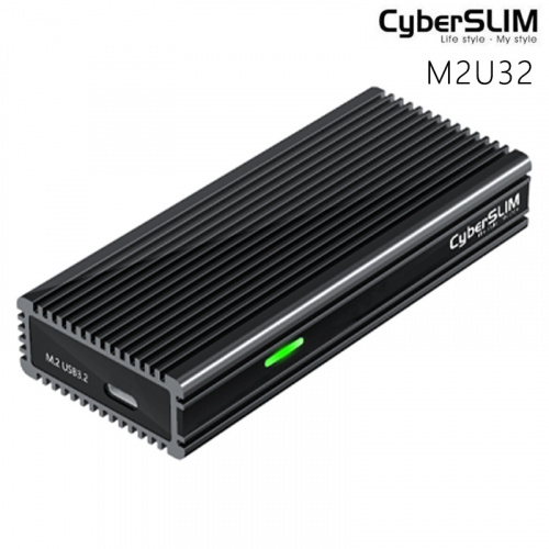 CyberSlim 大衛肯尼 M.2 NVMe U3.2 Type-C SSD 外接盒  M2U32