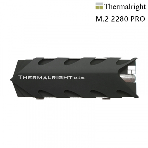 THERMALRIGHT 利民 M.2 2280 PRO SSD 固態硬碟 鋁合金+8mm純銅熱管 散熱片