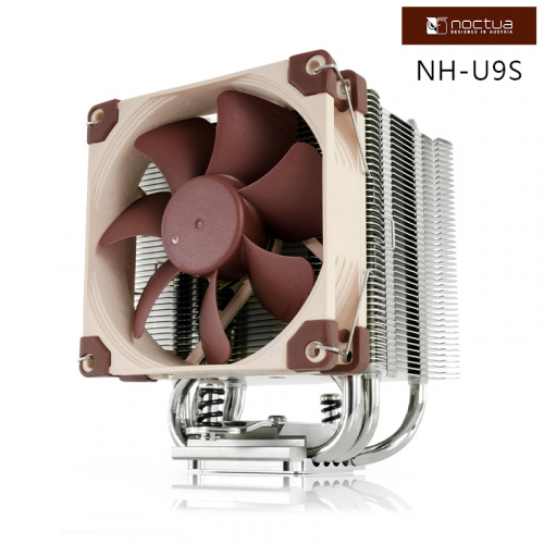 NOCTUA 貓頭鷹 NH-U9S 非對稱 CPU散熱器<BR>【單塔單風扇/高12.5cm/五導管】