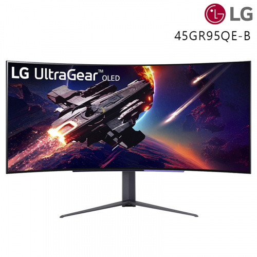 【客訂商品 請先詢問貨況】LG 樂金 UltraGear 45GR95QE-B 45吋 WQHD 曲面 OLED 240Hz 專業玩家 電競 螢幕 顯示器