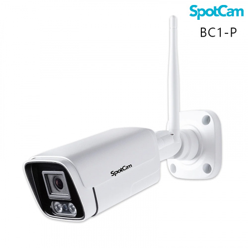 SPOTCAM BC1-P PoE供電 室外型 防水 日夜兩用 2K 高清 槍型 網路攝影機 IP CAM