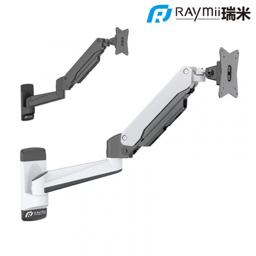 RAYMII 瑞米 VS1 氣壓式鋁合金螢幕支架 單臂 螢幕伸縮懸掛支架【單螢幕/15-32吋】