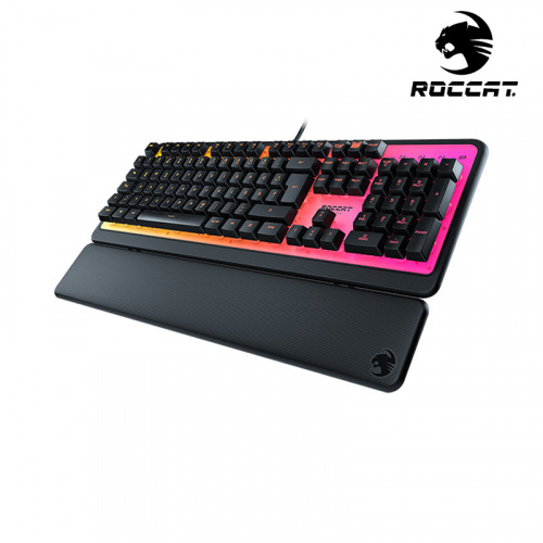 ROCCAT 德國冰豹 Magma RGB 薄膜式 電競鍵盤 USB有線 (英文版)
