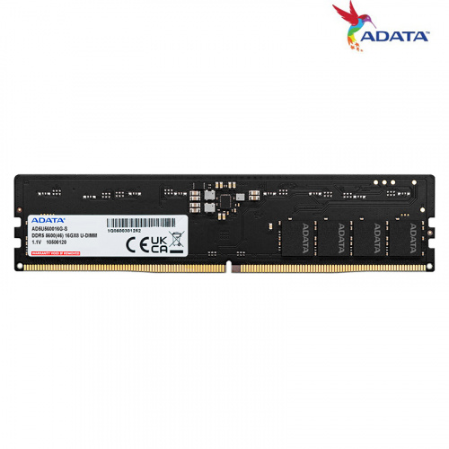 ADATA 威剛 16G DDR5-5600 記憶體 CL46 無散熱片 AD5U560016G-S