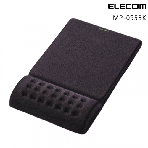 ELECOM COMFY 舒壓鼠墊II MP-095BK 黑色
