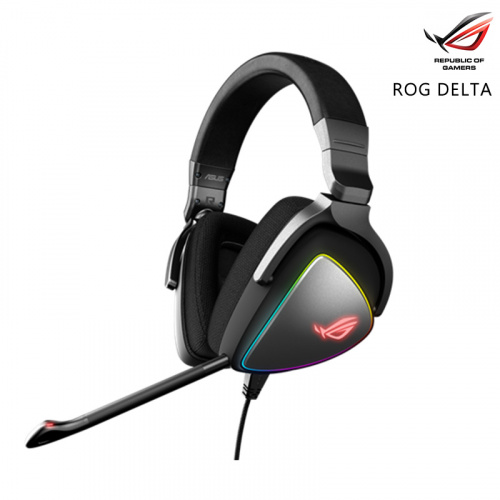 ASUS 華碩 ROG DELTA RGB USB-C有線耳罩式電競耳機