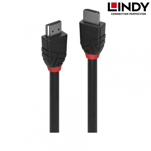 LINDY 林帝 36774 BLACK LINE 8K HDMI TYPE-A 公 TO 公傳輸線  5M