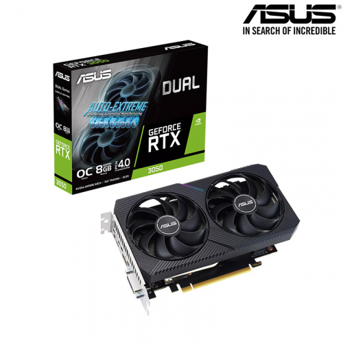 ASUS 華碩 Dual GeForce RTX 3050 V2 OC Edition 8GB GDDR6 顯示卡