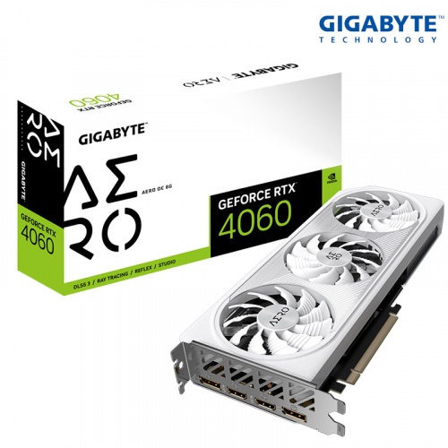 GIGABYTE 技嘉 GeForce RTX 4060 AERO OC 8G 顯示卡