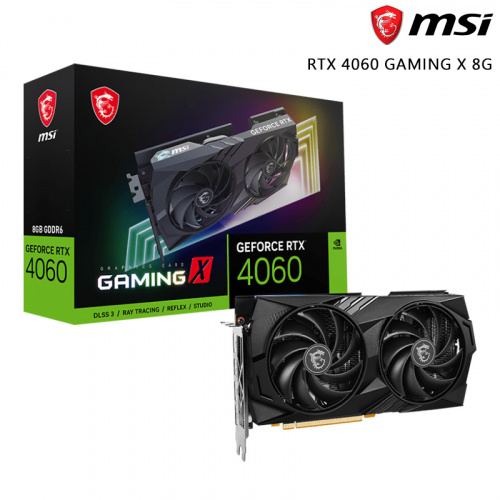 MSI 微星 GeForce RTX 4060 GAMING X 8G 顯示卡