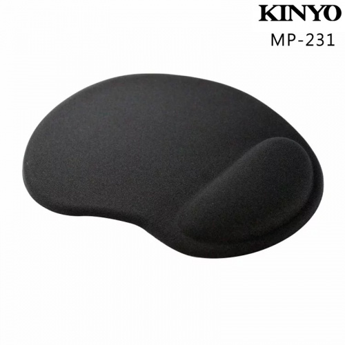 KINYO 耐嘉 MP-231 超柔軟矽膠護腕 防滑底面 台灣設計製造 舒壓護腕滑鼠墊