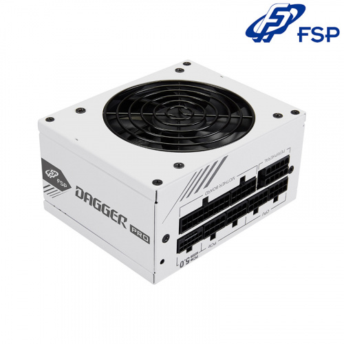 FSP 全漢 金鋼彈 DAGGER PRO ATX3.0 PCIe5.0 850W White 金牌 全模 電源供應器 SDA2-850,GEN5(W)