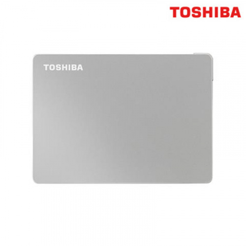 Toshiba 東芝 Canvio FLEX 2TB 2.5吋行動硬碟 銀色 HDTX120ASCAA