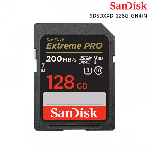 SANDISK Extreme PRO SDXC UHS-I 128GB 記憶卡 SDSDXXD-128G-GN4IN