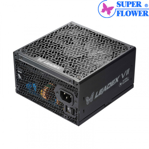 SUPER FLOWER 振華 Leadex VII 1300W 金牌全模 PCIE5.0 電源供應器 黑色 SF-1300F14XG