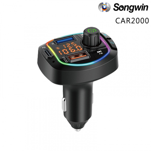 SONGWIN尚之宇 CAR2000 PD + QC3.0 藍牙5.2 車用播放器