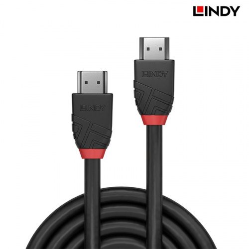 LINDY 林帝 36771 BLACK HDMI (TYPE-A) 公 TO 公 傳輸線 1M