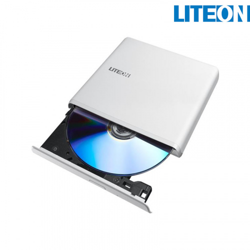 LITEON 建興 ES1 超輕薄外接式DVD燒錄機 白色