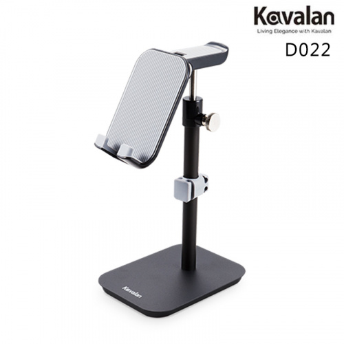 Kavalan D022 鋁合金 手機平板耳機 伸縮支架 黑色 95-FSD022BK