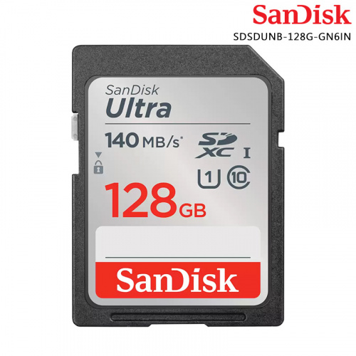 SANDISK ULTRA SDXC C10 140MB/s UHS-I 128GB 記憶卡 SDSDUNB-128G-GN6IN