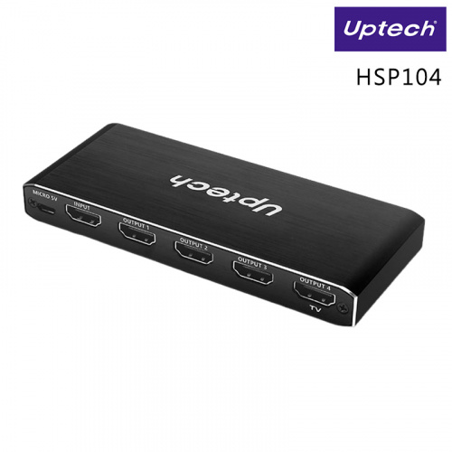 【客訂商品】 UPTECH 登昌恆 HSP104 HDMI 4K60 1進4出 分配器