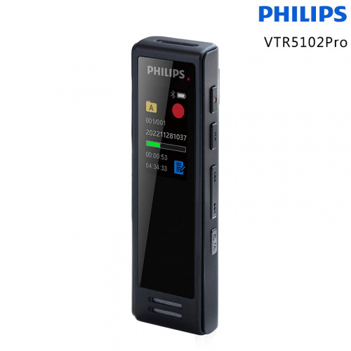 PHILIPS 飛利浦 VTR5102Pro 智能錄音筆
