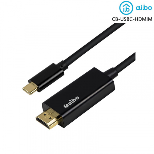 AIBO 鈞嵐 Type-C 轉 HDMI 1.8M 4K 高畫質 影音 傳輸線 CB-USBC-HDMIM