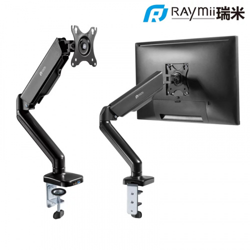 RAYMII LS60-1MU 氣壓式USB銀幕支架 螢幕架 螢幕伸縮 懸掛支架