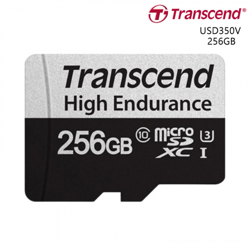 Transcend 創見 USD350V microSDXC UHS-I U1 256GB 記憶卡