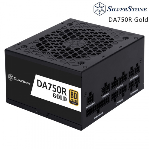SILVERSTONE 銀欣 DA750R Gold 80 PLUS 金牌 750W ATX 3.0 & PCIe 5.0 全模組 電源 SST-DA750R-GM