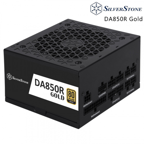 SilverStone 銀欣 DA850R 850W 電源供應器 金牌 全模組 全日系 ATX3.0(PCIe5.0) 五年保固