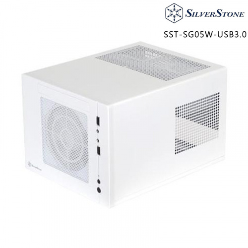SILVERSTONE 銀欣 SG05 Mini-ITX 機殼 白色 SST-SG05W-USB3.0