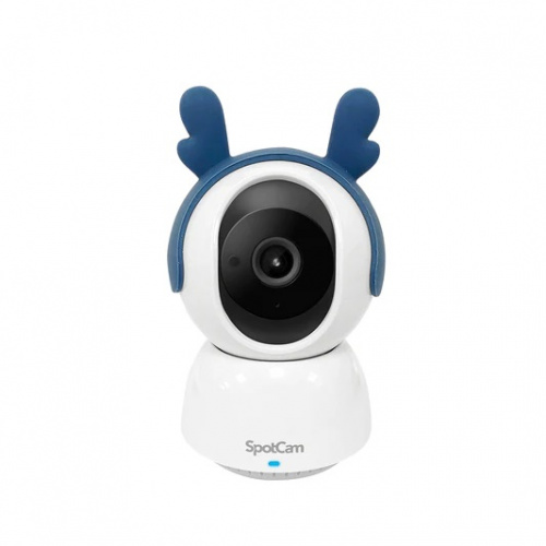 SpotCam Mibo 寵物專用攝影機【2K高清,水平360度垂直90度,支援無線和有線網路】