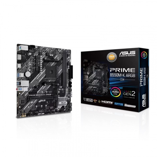 ASUS 華碩 PRIME B550M-K ARGB-CSM 主機板<BR>【M-ATX/支援DDR4記憶體/AM4】