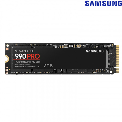 Samsung 三星 990 PRO 2TB M.2 PCIe Gen4 SSD固態硬碟 五年保固 MZ-V9P2T0BW