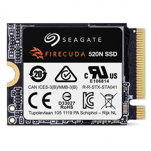 Seagate Firecuda 520N 1TB M.2 PCIe Gen4 SSD固態硬碟 五年保固 ZP1024GV3A002<BR>【M.2 2230規格,支援Steam Deck等遊戲掌機】