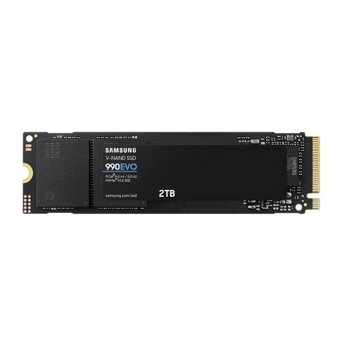 Samsung 三星 990 EVO 2TB M.2 PCIe Gen5x2/Gen4x4 SSD固態硬碟 五年保固 MZ-V9E2T0BW